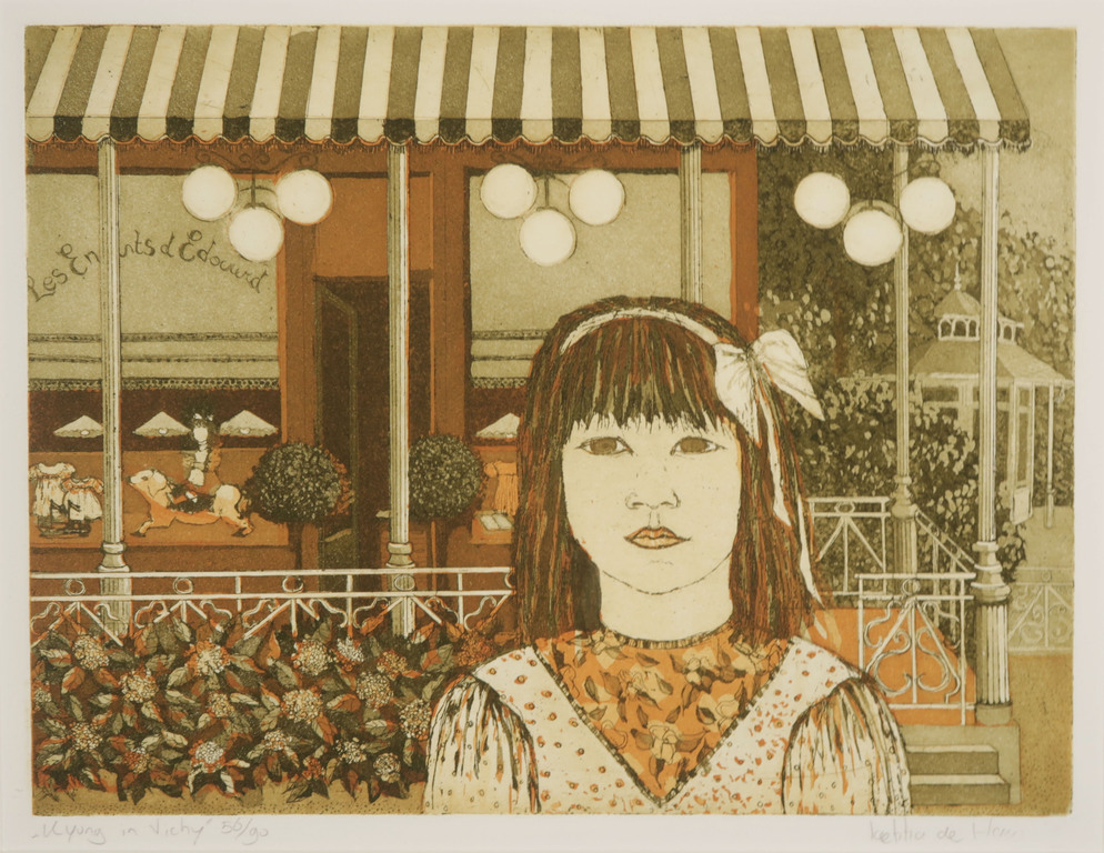 Laetitia de Haas: Aquatint, Kyong in Vichy kopen? Bied vanaf 20!