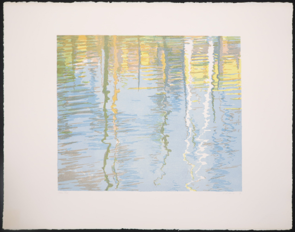 Marian Schutte: Litho, Tuin bij Volksparkvijver II kopen? Bied vanaf 1!