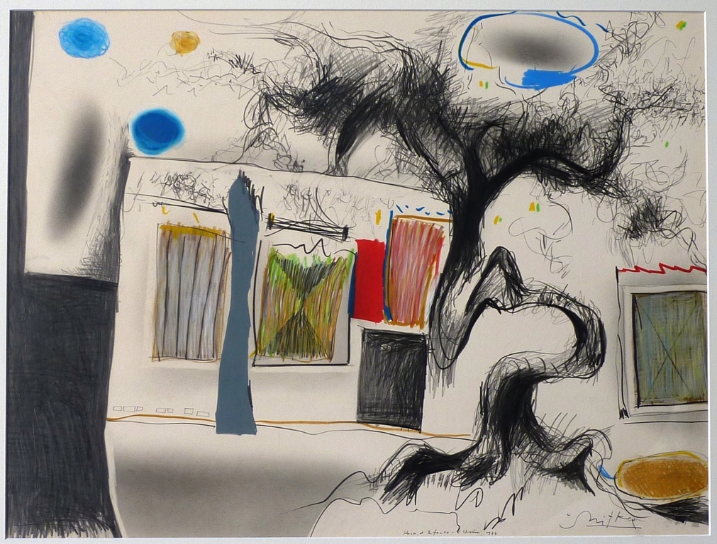 Willem Snitker - Hosp. d'infante España - pastel - 1977 kopen? Bied vanaf 130!