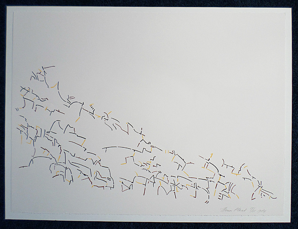 Henri Plaat - Compositie met figuren, litho kopen? Bied vanaf 50!