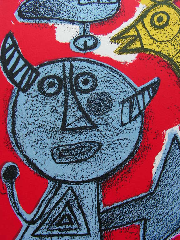 Corneille - lithografie - songs du diable. kopen? Bied vanaf 100!