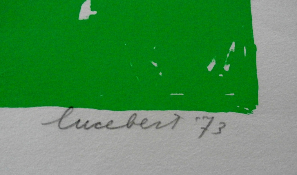 Lucebert - zeefdruk: En hij opende hem de ogen - 1973 kopen? Bied vanaf 99!