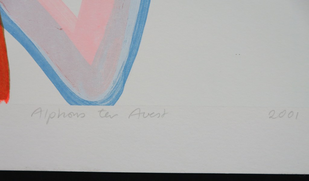 Alphons ter Avest: Litho, Man en boom kopen? Bied vanaf 1!