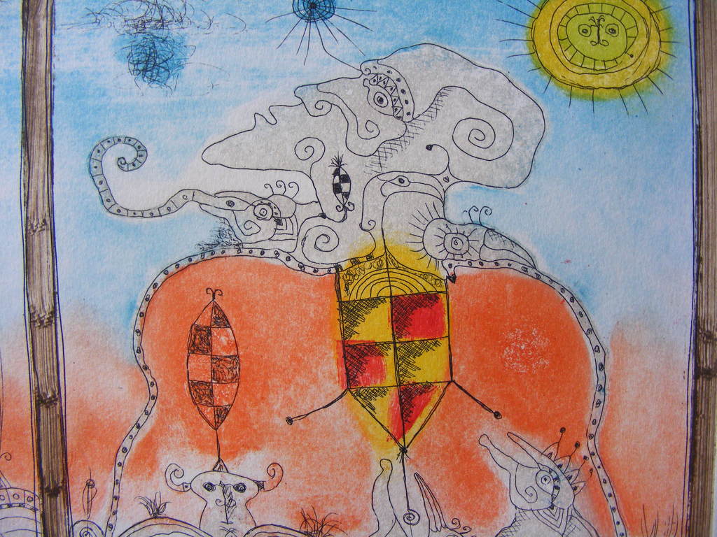 Bernard Berthois-Rigal, "Chez les Fugaces", gesigneerde ets/aquatint. kaufen? Bieten Sie von 145!