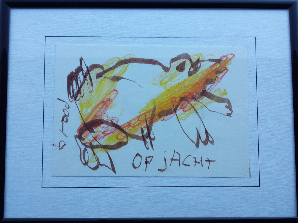 originele tekening Herman Brood verkocht voor € 140!