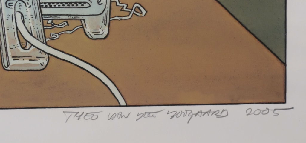 Theo van den Boogaard: Piezografie, Dat is er een van Tempo-Team - Ingelijst kopen? Bied vanaf 20!