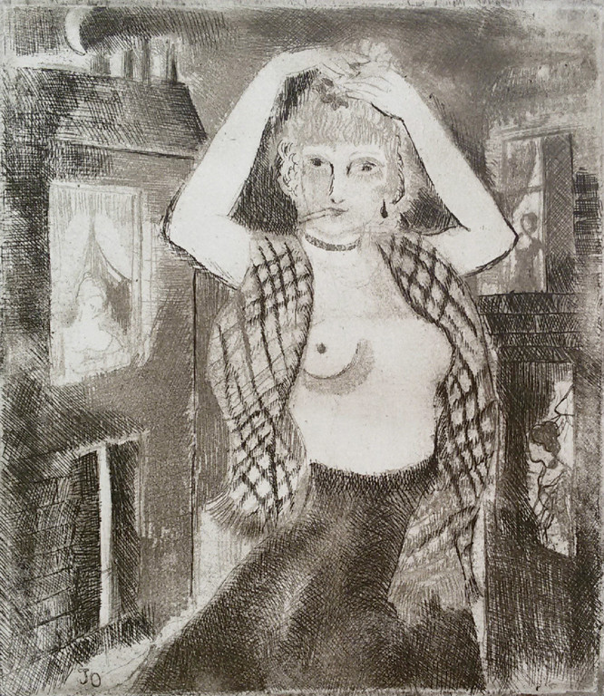 Jeanne Bieruma Oosting - Fleurs du mal, handgesigneerd album met 12 etsen kopen? Bied vanaf 295!