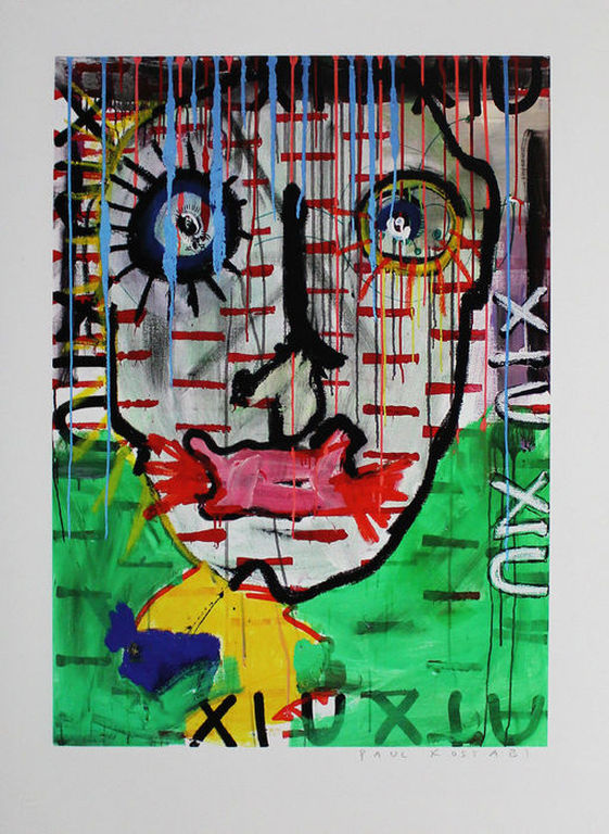 Paul Kostabi - Leggo my ego & Xiu xiu - Giclee - Handgesigneerd kopen? Bied vanaf 55!