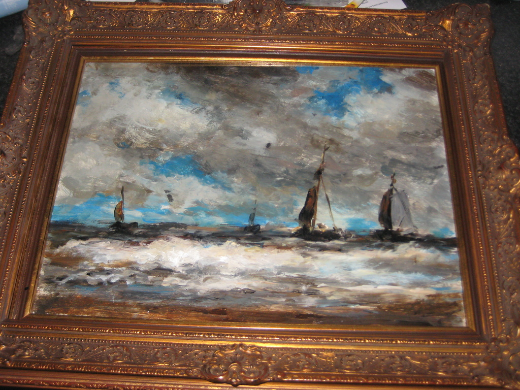 naar Mesdag olieverf op paneel ongesigneerd kopen? Bied vanaf 25!