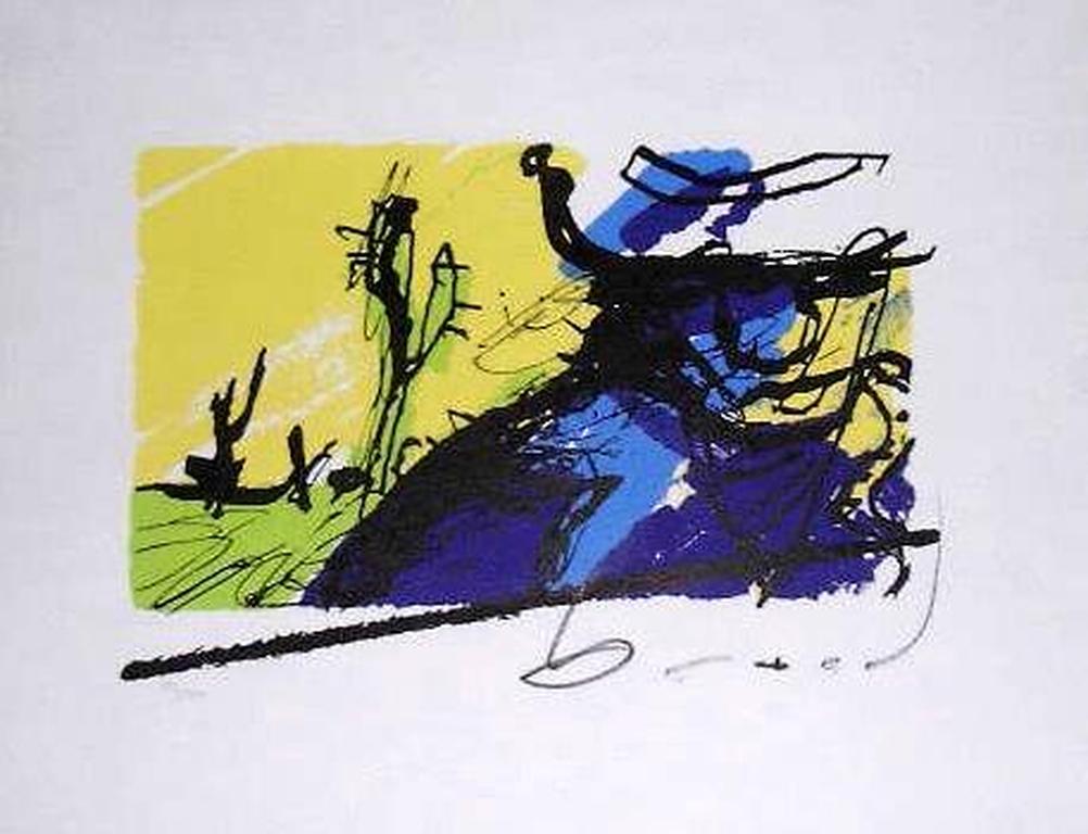 HERMAN BROOD, grote gelimiteerde en handgesigneerde zeefdruk 'Bono (U2)' verkocht voor € 73!