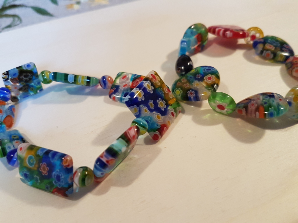 Murrine veneziane armbanden lot van twee kopen? Bied vanaf 1!
