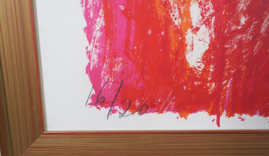 Jan Cremer: Zeefdruk, Reds - Ingelijst (Zeer Groot) kopen? Bied vanaf 450!