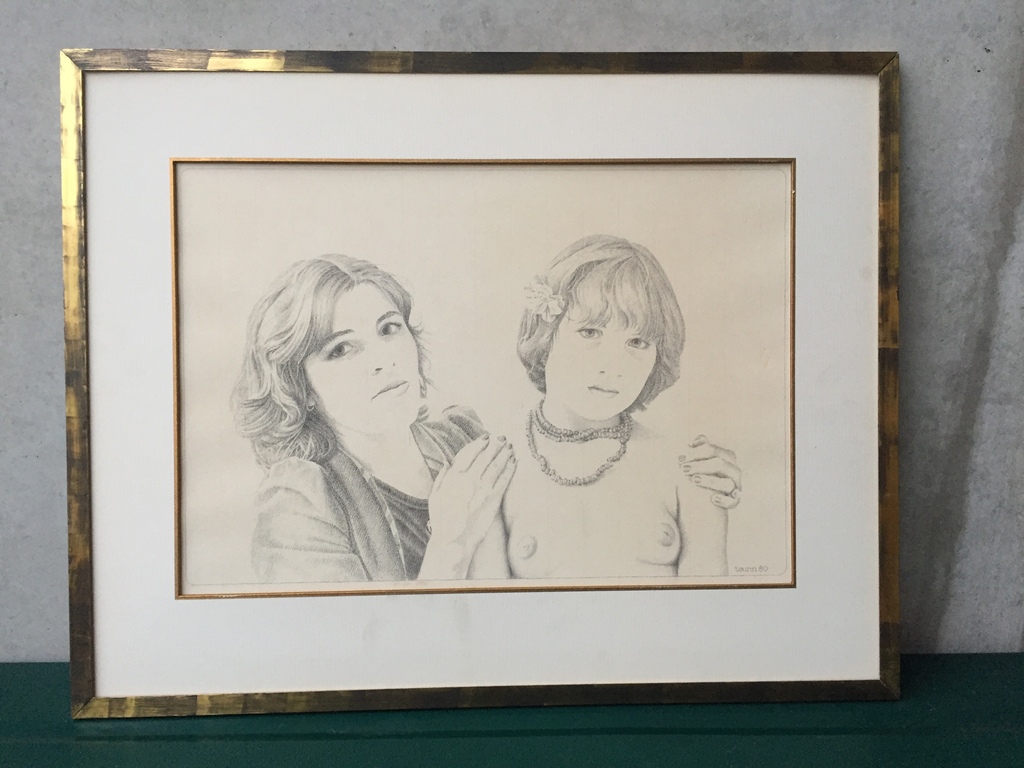 Teun Nijkamp - Tekening (45 x 31 cm) 1980 - De Presentatie I kopen? Bied vanaf 1!