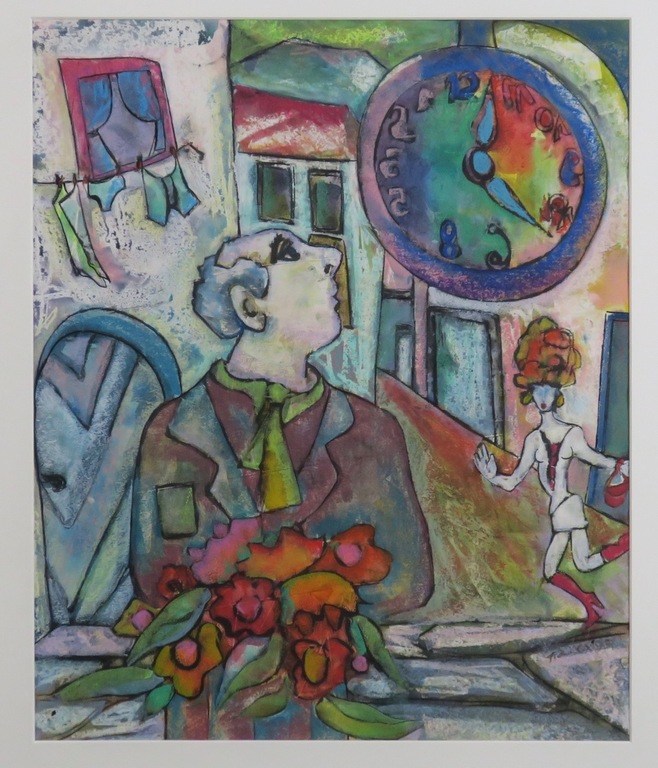 Franca Muller Jabusch: Gouache, Vina - Ingelijst kopen? Bied vanaf 50!