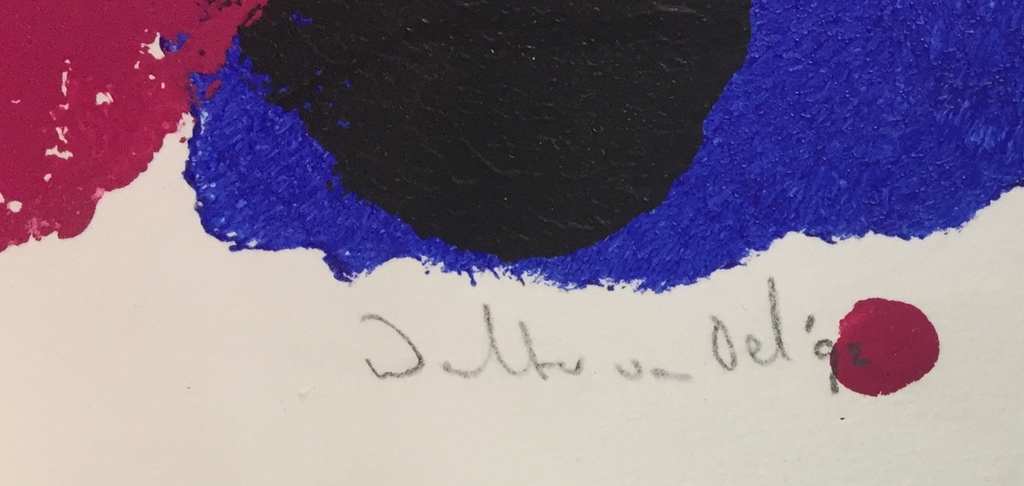 Walter van Oel - Walter van Oel, litho, 1992 kopen? Bied vanaf 100!