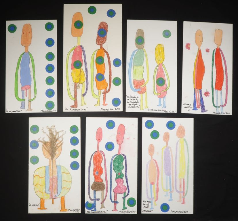 Lot met 7x Gemengde techniek van Meertje Kaal kopen? Bied vanaf 1!