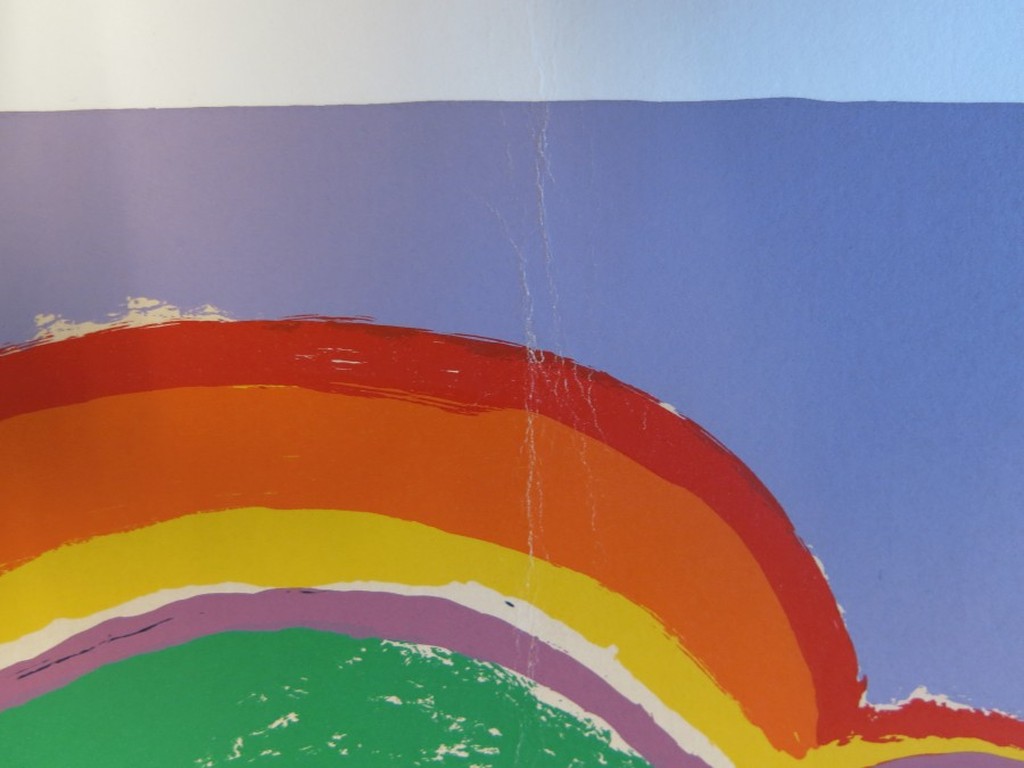 Corneille: Zeefdruk, Le Chien Bleu (zeer groot) kopen? Bied vanaf 500!