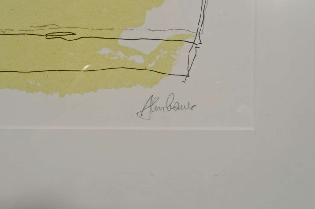 Gerhard Almbauer: Zeefdruk, Florales - Ingelijst kopen? Bied vanaf 20!