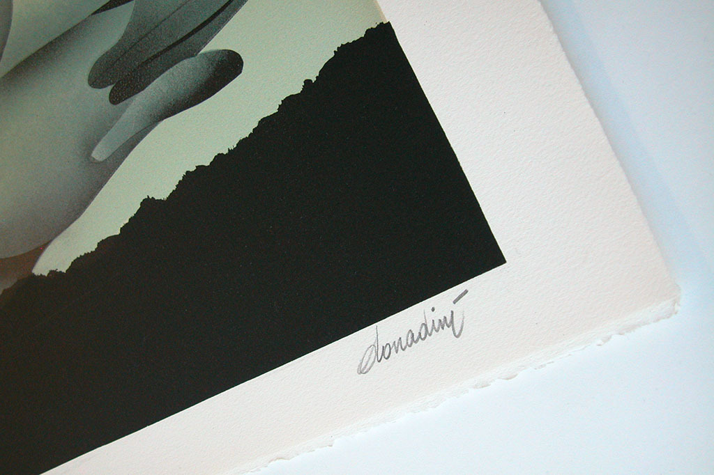 Jean-Paul Donadini, 'La Cygne endormi ', gesigneerde litho  kopen? Bied vanaf 49!