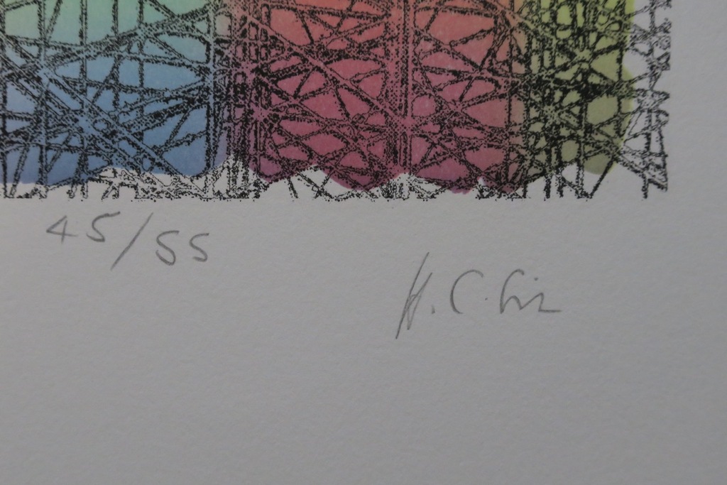 Lot met 9 grafische werken van Helen Frik: Litho, Wildebeesten en spookjes  kopen? Bied vanaf 1!