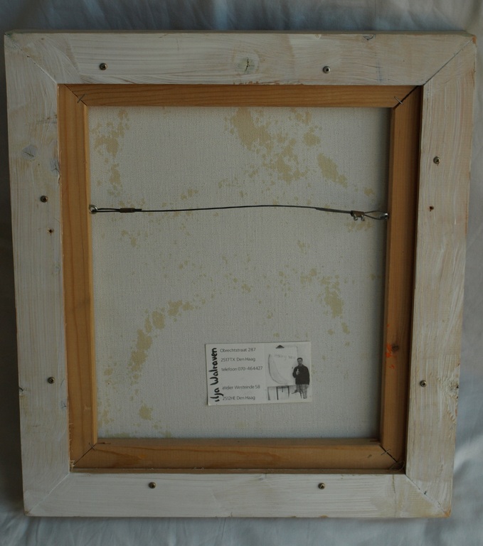 Ilja Walraven : Acrylverf en zink , koorddanser 1 â�� gesigneerd & ingelijst â��1996 kopen? Bied vanaf 150!