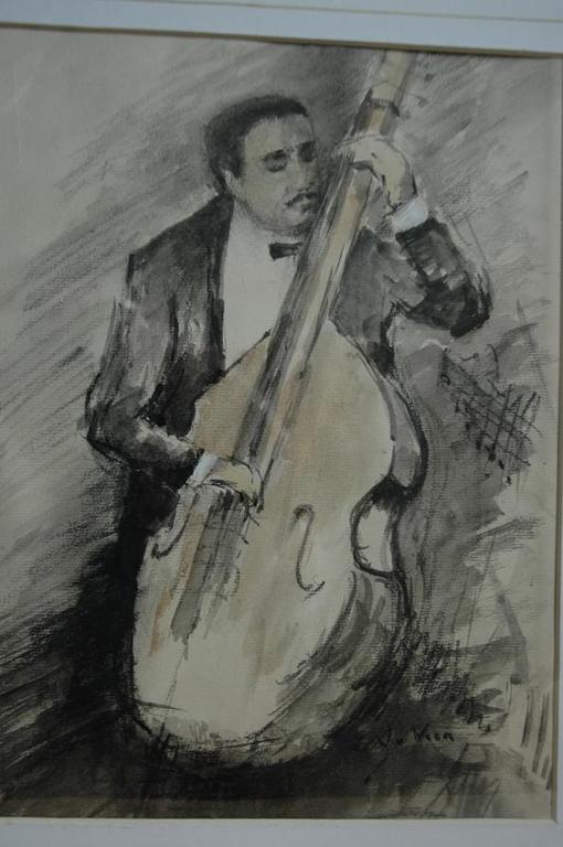 J van Veen, Bassist Ray Brown trio Oscar Petersen op papier kopen? Bied vanaf 1!