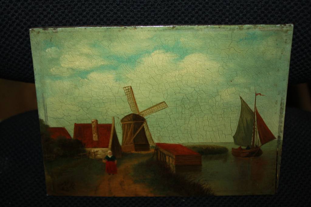 BOERIN AAN VAART biJ MOLEN Mogelijk N RIEGEN kopen? Bied vanaf 1!