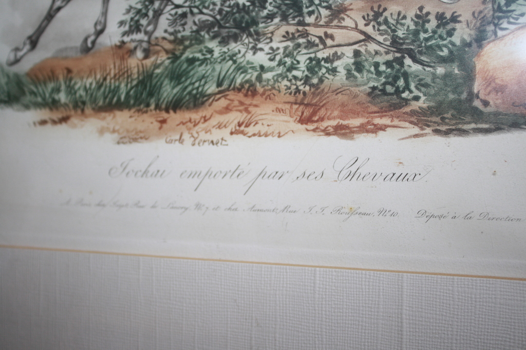 CARLE VERNET - 1758 - 1835 - RUITER TE PAARD - FRANCE kopen? Bied vanaf 1!