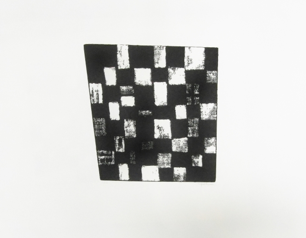 JCJ Vanderheyden - zeefdruk - Checkerboard Acht maal Acht verkocht voor € 225!