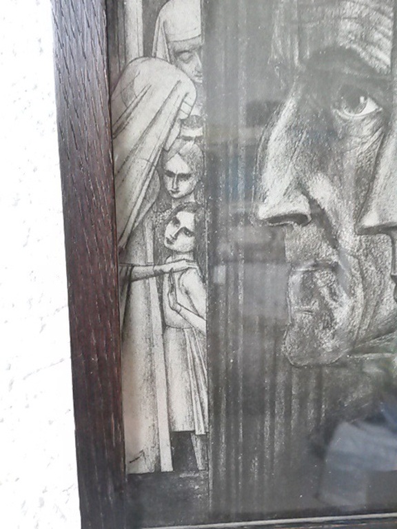 Jan Toorop, Bezonkenheid, Meditatie, Vuur, litho,  kopen? Bied vanaf 40!