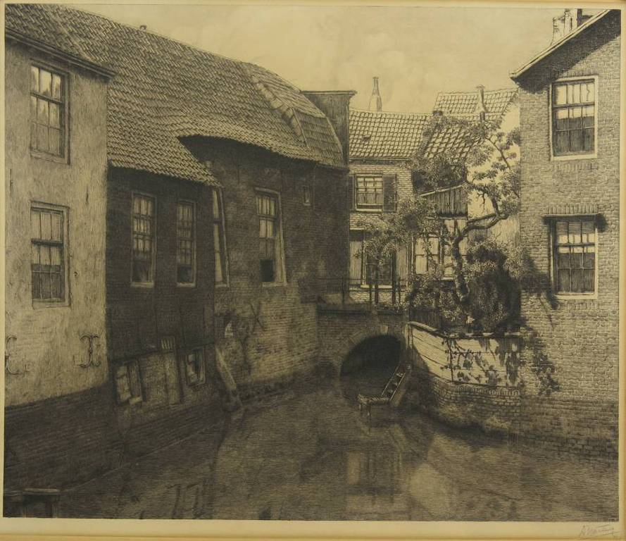 Dirk Harting: Ets, Zuidsingel te Amersfoort verkocht voor € 40!