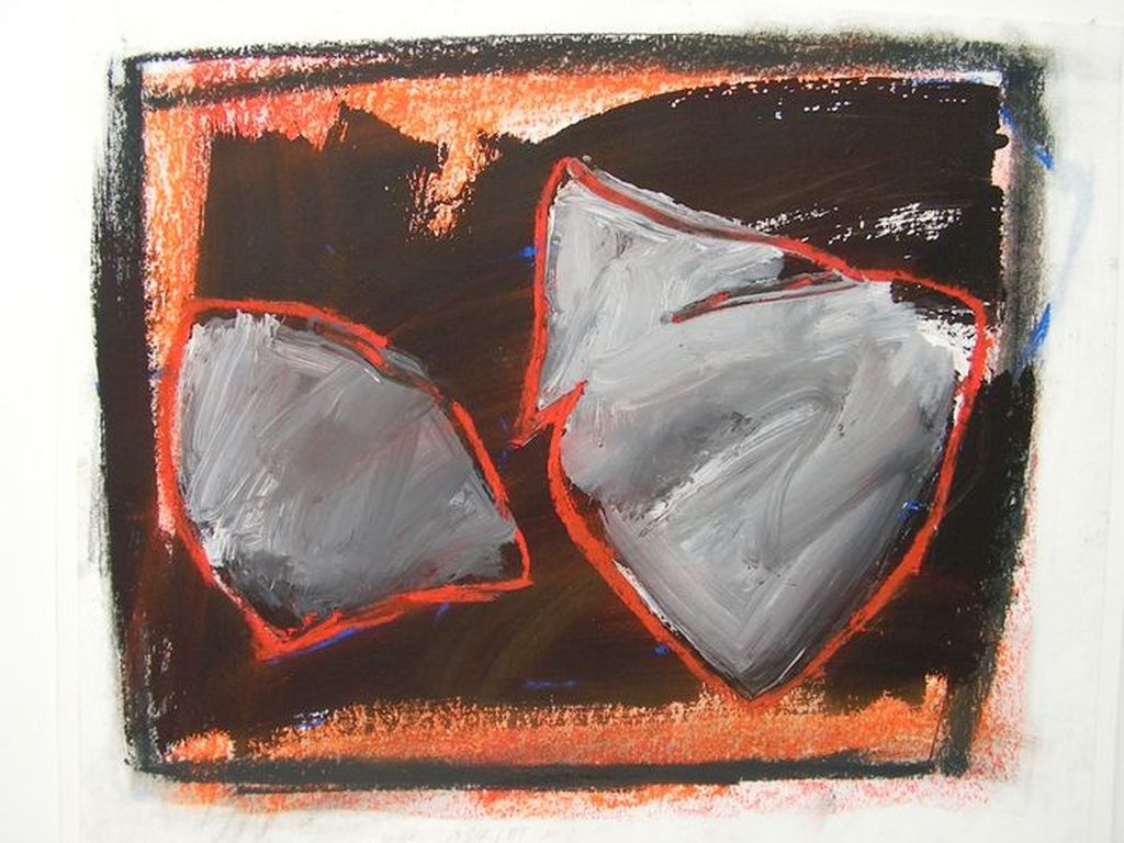 Marc Pijnappels - Abstract - Gemengde techniek op papier - gesigneerd - 1984/85 kopen? Bied vanaf 1!