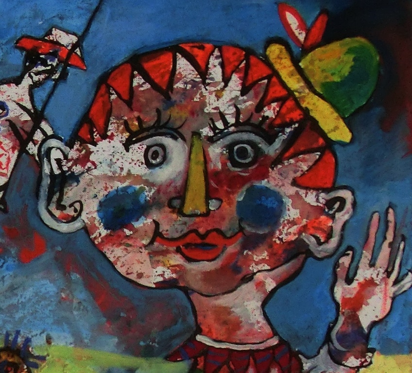 RUUD CORNELISSE, CIRCUS, AFM 80 X 60 CM kopen? Bied vanaf 150!