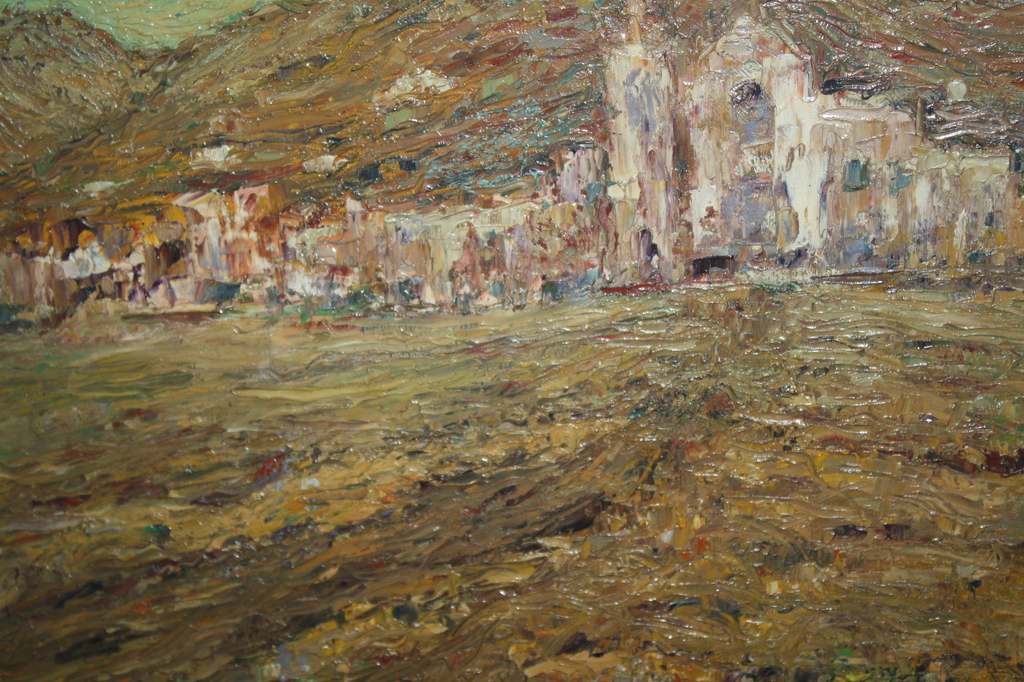 impressionistisch STADSGEZICHT ITALIE van J G  SIEMER larense school kopen? Bied vanaf 1!