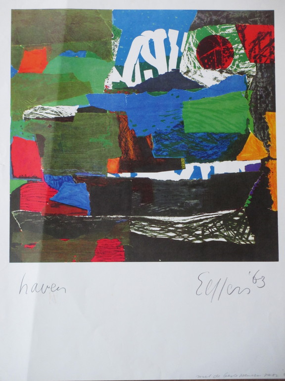 Dick Elffers, Haven, Zeefdruk kopen? Bied vanaf 1!