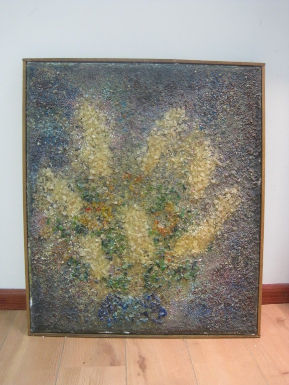 Kees Kieft 1919-1999 Kampen materie(glas) mozaiek "stilleven" gesigneerd kopen? Bied vanaf 1!