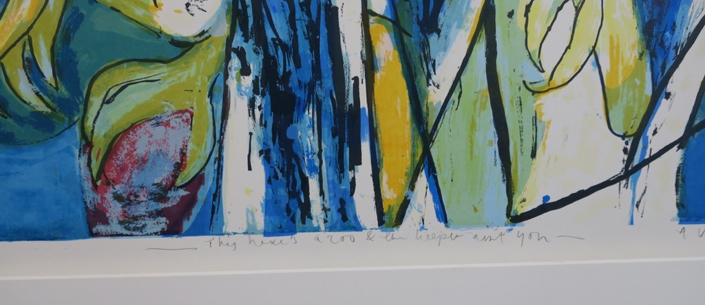 Anton Vrede: Litho, This here's a zoo and the keeper ain't you kopen? Bied vanaf 35!