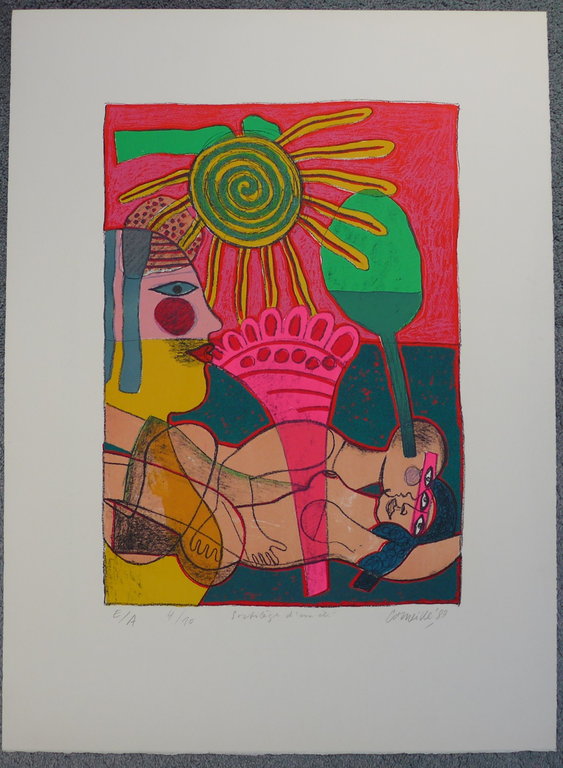 Corneille, litho uit 1983 verkocht voor € 225!