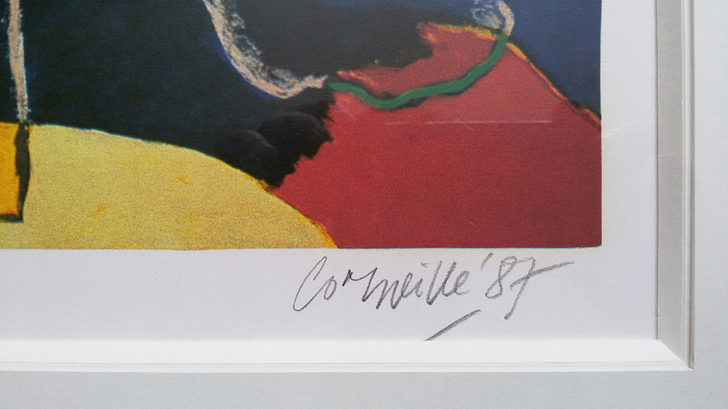 Corneille - Vogels, gesigneerde en genummerde artprint (mooi ingelijst, groot) kopen? Bied vanaf 250!