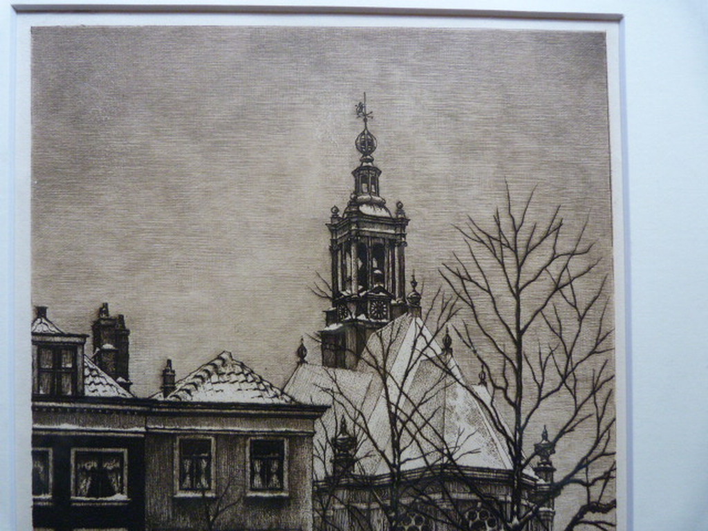 Corn. Brandenburg ( 1884 - 1954 ) - Nieuwe Kerk te Den Haag. kopen? Bied vanaf 40!