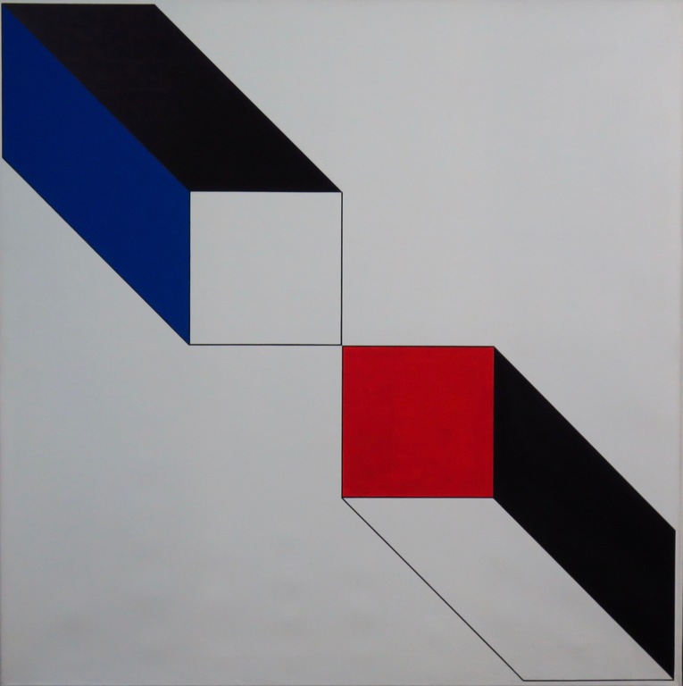 Wim Smits: Acryl op doek, Analytical system variations no. 62 kopen? Bied vanaf 100!