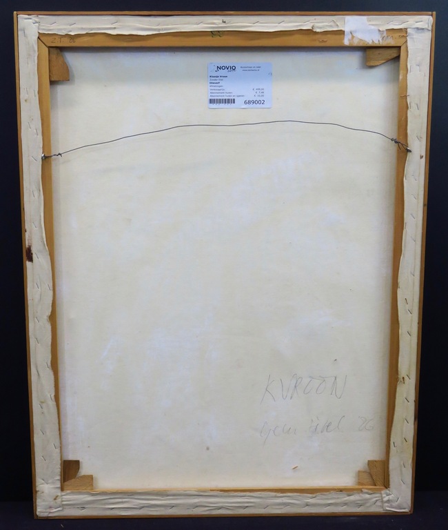 Klaasje Vroon: Olieverf op doek, Zonder titel -Ingelijst kopen? Bied vanaf 1!