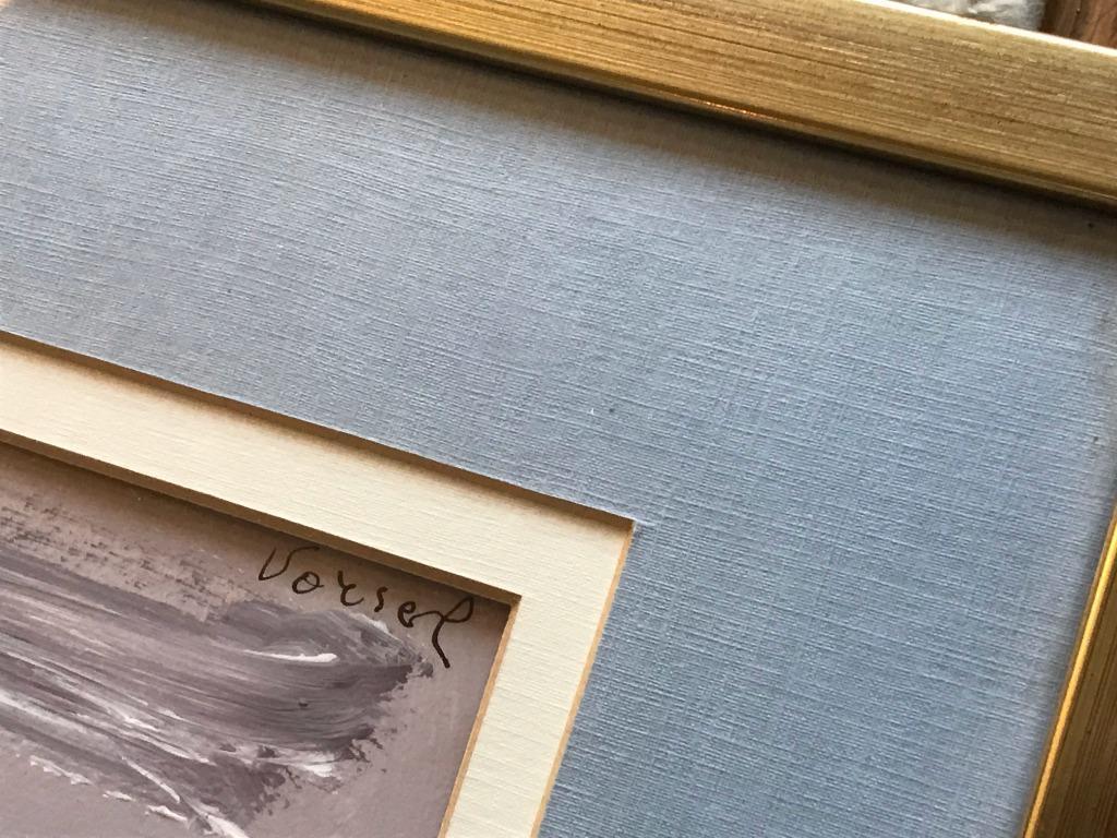 Olav Vorsel (1922) - gouache op papier - gesigneerd kopen? Bied vanaf 120!