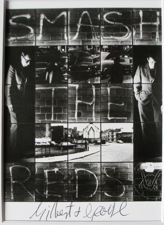 Gilbert & George - Smash the Reds 1977 - handgesigneerd kopen? Bied vanaf 39!
