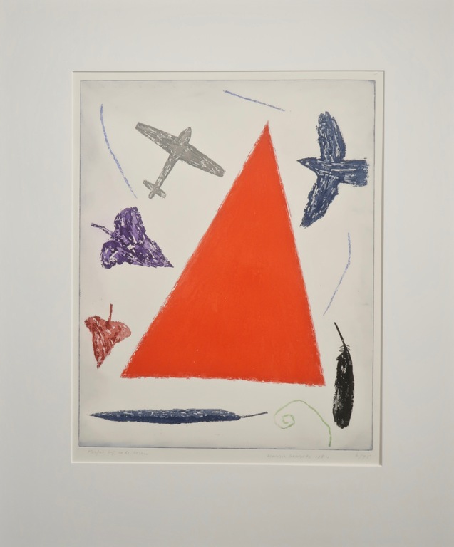 Harrie Gerritz - Harrie Gerritz: Ets/Aquatint, Herfst bij rode toren kopen? Bied vanaf 20!