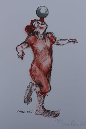 Kees Verkade - Kees Verkade (1941) - handgesigneerde kleurenlitho met potlood - oplage 350 kopen? Bied vanaf 40!