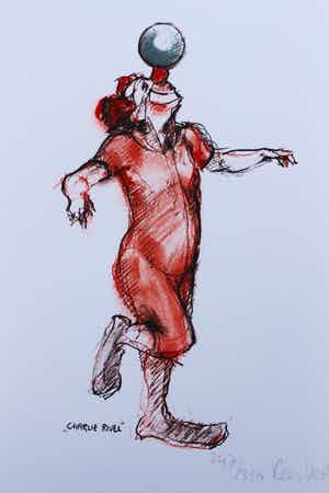 Kees Verkade - Kees Verkade (1941) - handgesigneerde kleurenlitho met potlood - oplage 350 verkocht voor € 40!