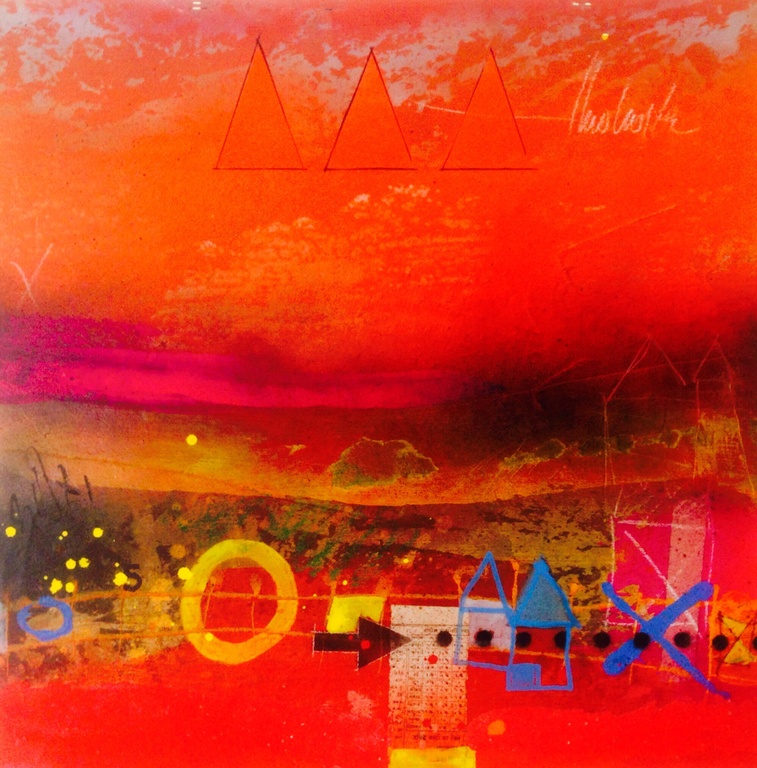 Theo koster, gemengde techniek, skyline kopen? Bied vanaf 1!