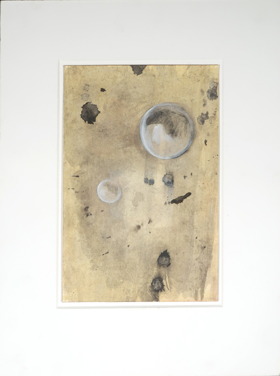 Hans van der Ham: Aquarel en gouach op papier, Zonder titel kopen? Bied vanaf 35!