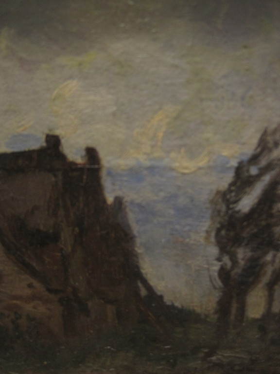 Stemmig antiek olieverf "Boerderij bij Hoogeveen" gesigneerd Jan Kagie 1885-1971 kopen? Bied vanaf 1!